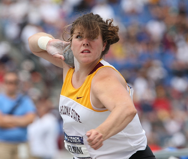 2011NCAASat-100.JPG - June 8-11, 2011; Des Moines, IA, USA; NCAA Division 1 Track and Field Championships.